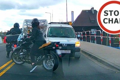 Nic dziwniejszego dzisiaj nie zobaczysz. Jechał pod prąd i jeszcze miał pretensje