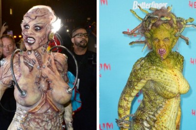 10 najlepszych kostiumów Heidi Klum. Na Halloween 2025 znów zaszokowała