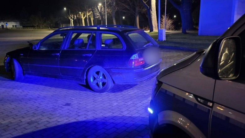 19-latek zapytał policjantów o konsekwencje jazdy po narkotykach. Siedział za kierownicą BMW