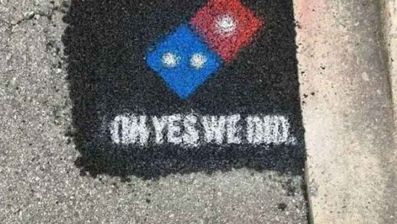 Domino’s Pizza zamiast billboardów łatała dziury w drogach. Nietypowa kampania sprzed lat