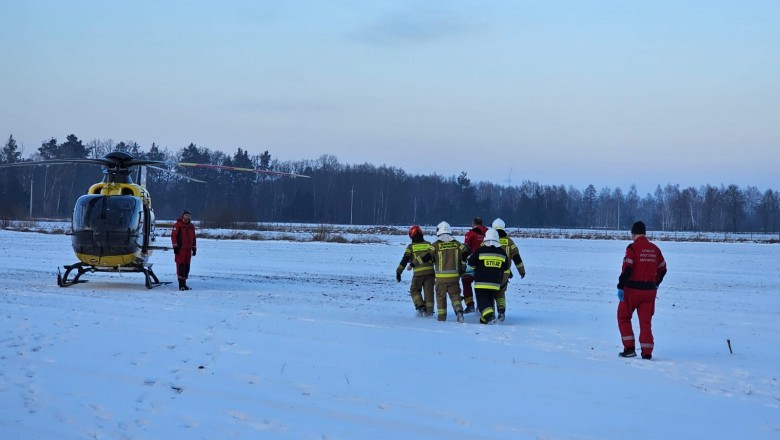 Kulig zamienił się w horror. Dwie osoby ranne, na miejscu lądował śmigłowiec LPR