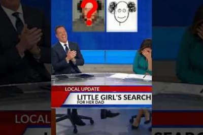 Policyjny portret pamięciowy rozbawił internet. Dziewczynka narysowała tatę, a finał zaskakuje