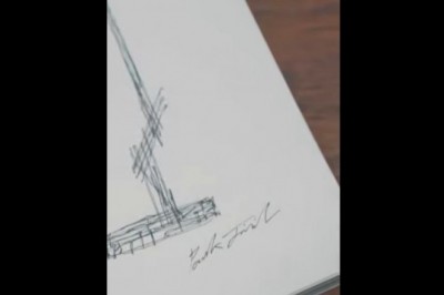 Meble jak szkic z zeszytu. Projekt Jinila Parka robi wrażenie, choć wygląda „niedokończony”