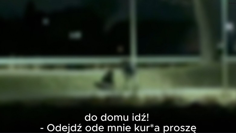 Agresywne zachowanie mężczyzny wobec kobiety w Kłodnicy. Świadek udostępnił nagranie