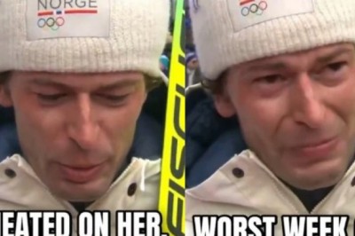 Norweski biathlonista przyznał w wywiadzie, że zdradził partnerkę po czym zalał się łzami