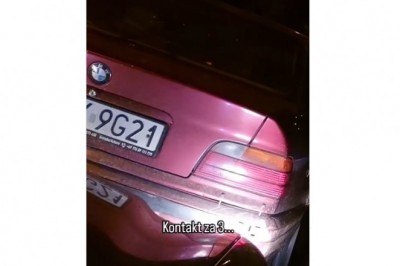 „Pomoc gruzowa” w akcji. Mercedes pchał BMW z prędkością 100 km/h. Opublikowali nagranie