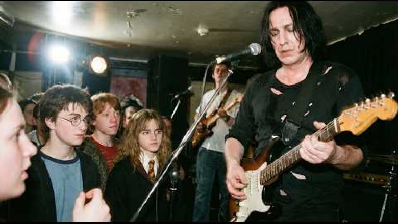 Stworzył film pokazujący ukryte oblicze Snape’a. Niesamowity koncert w Hogwarcie.