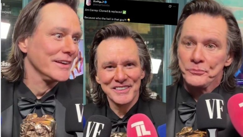 Jim Carrey sklonowany czy to jego sobowtór? Dziwne teorie po wręczeniu mu honorowego Cezara