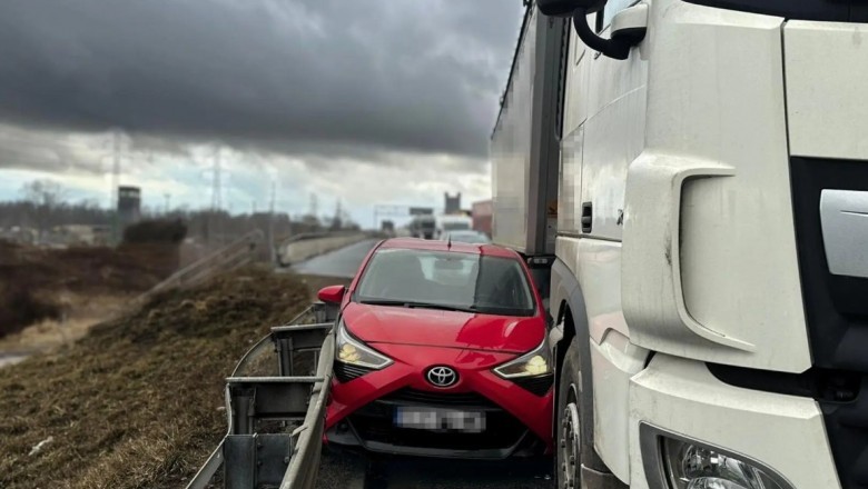 Uciekał przed „łowcami głów” i nie zatrzymał się do kontroli. W pościgu na A4 pomógł kierowca ciężarówki