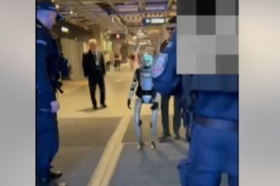 Pierwsze w Polsce „zatrzymanie” robota przez policję podczas transmisji live