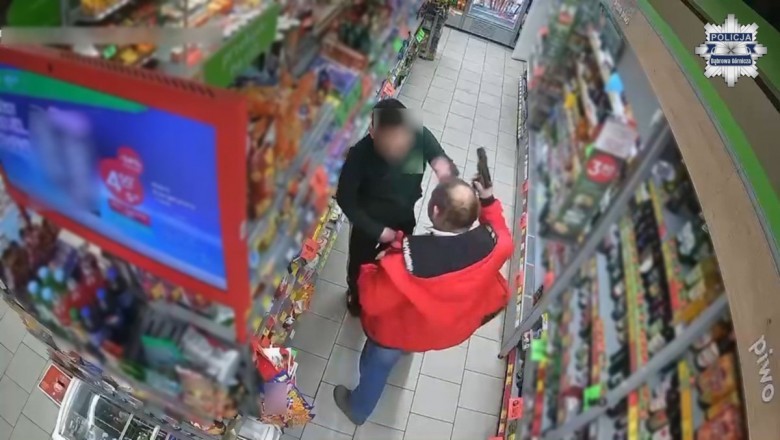 W sklepie w Dąbrowie Górniczej 34-latek groził klientowi pistoletem. Dopiero po zatrzymaniu wyszło na jaw, że była to zabawka