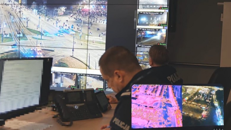 Tak wygląda mecz od kuchni. Policja pokazała kulisy obstawy spotkania Polska - Albania