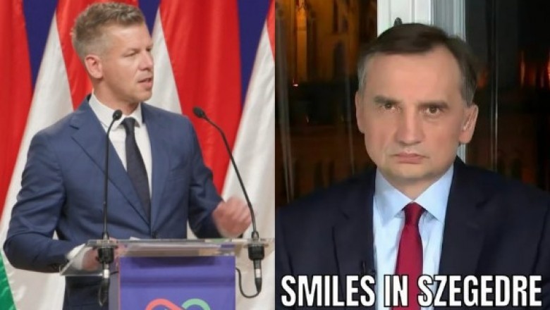 „Jeżeli nie wyjechali, poddamy ich ekstradycji” Magyar o pobycie Ziobry i Romanowskiego na Węgrzech