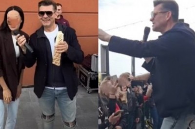 „Wręczę Ci kebabik za przekroczenie pyszności” Zenek Martyniuk dał koncert na otwarciu kebaba