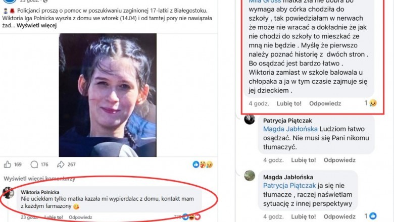 Zgłoszono zaginięcie nastolatki. Niespodziewanie odezwała się sama „zaginiona”, a matka przerwała milczenie