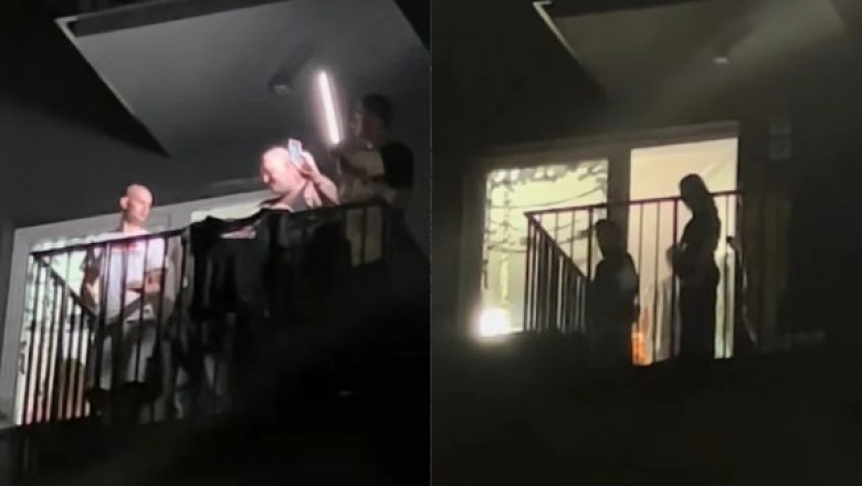 Głośne podziękowania pod balkonem. Tak wyglądało zakończenie akcji Łatwoganga