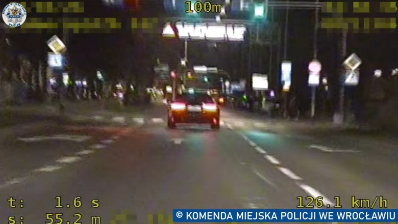 Kierowcę audi trochę poniosło. Pędził przez Wrocław 125 km/h, a za nim grupa SPEED